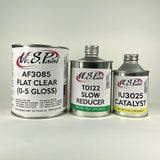 US PAINT FLAT CLEAR (0-5 GLOSS) KIT AF3085