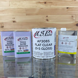 US PAINT FLAT CLEAR (0-5 GLOSS) KIT AF3085