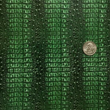 GREEN GATOR SKIN