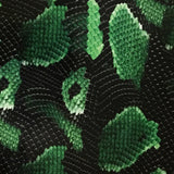 GREEN BOA SNAKE SKIN