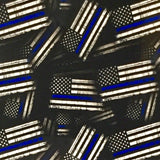 THIN BLUE LINE POLICE AMERICAN FLAGS - EXCLUSIVE