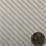 SILVER/CLEAR CARBON FIBER 12
