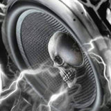 BLACK/CLEAR DEATH BASS SKULLS - EXCLUSIVE