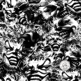 BLACK/CLEAR FUN WITH FIRE CLOWNS - EXCLUSIVE
