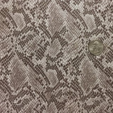 MINI GRAYISH BROWN SNAKE SKIN