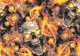 ROCKSTAR SKULLS HYDROGRAPHIC FILM