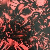 BLACK/CLEAR GHOST RIDER BIKER SKULLS - EXCLUSIVE