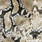 BLACK & TAN SNAKE SKIN