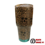 DEATH SNAKE #1 RATTLESNAKE SKULLS - EXCLUSIVE