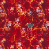 FLAMING METAL SKULLS
