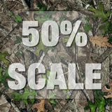 TRUE TIMBER HTC GREEN 50% SCALE HYDROGRAPHIC FILM