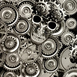 SWITCHING GEAR METAL SKULLS