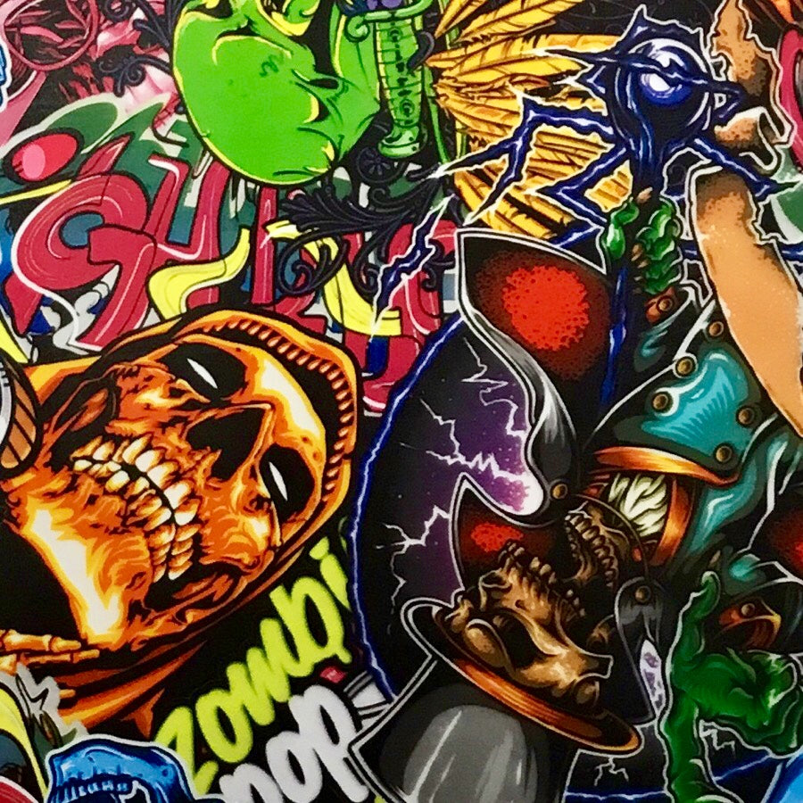 Zombie stickers deals