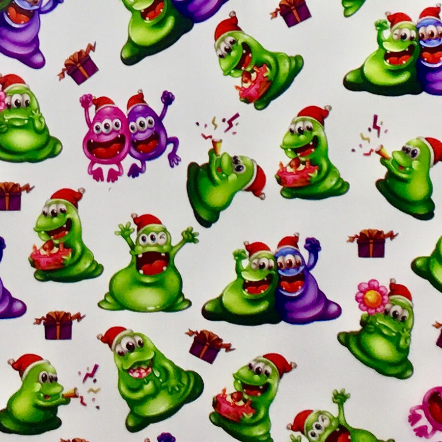 SQUISHY HOLIDAY MONSTERS HYDROGRAPHIC FILM – Dip Pros