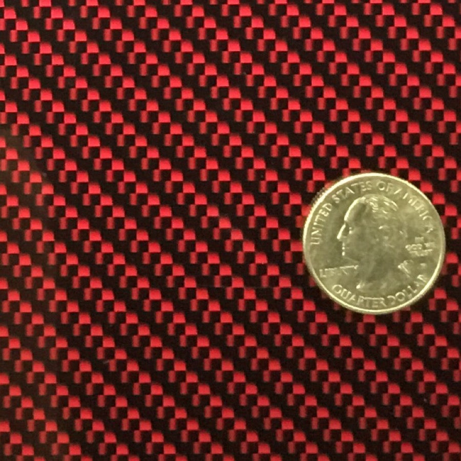 red carbon fiber background