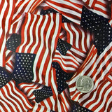 METALLIC AMERICAN FLAG