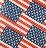 LARGE SEMI TRANSPARENT AMERICAN FLAG