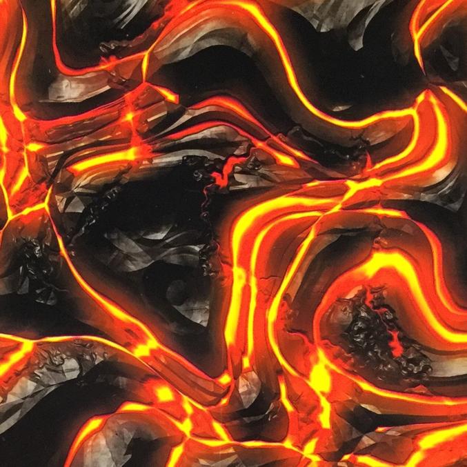 DIP WIZARD HYDROGRAPHIC DIP KIT FLAMING MOLTEN LAVA ROCKS – Dip Pros