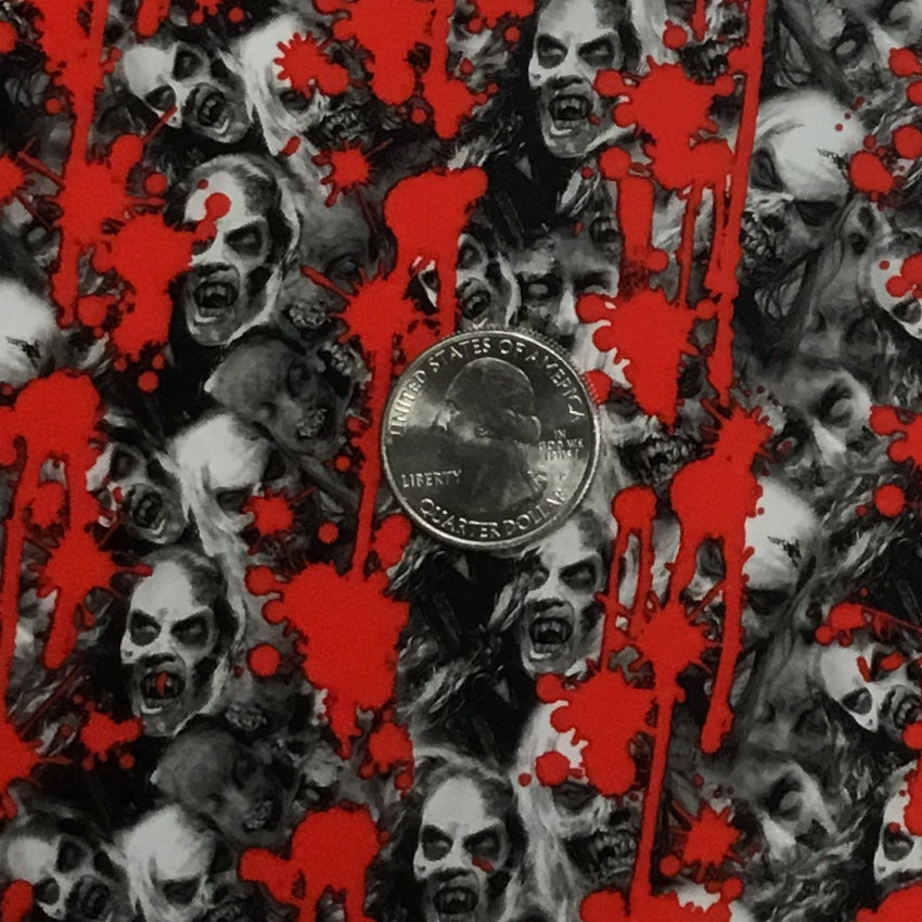 BLOOD SPLATTER ZOMBIES HYDROGRAPHIC FILM – Dip Pros