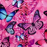 PINK & BLUE BUTTERFLIES