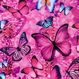 PINK & BLUE BUTTERFLIES
