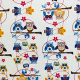 OWLS ON A BRANCH