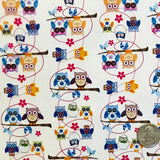 OWLS ON A BRANCH