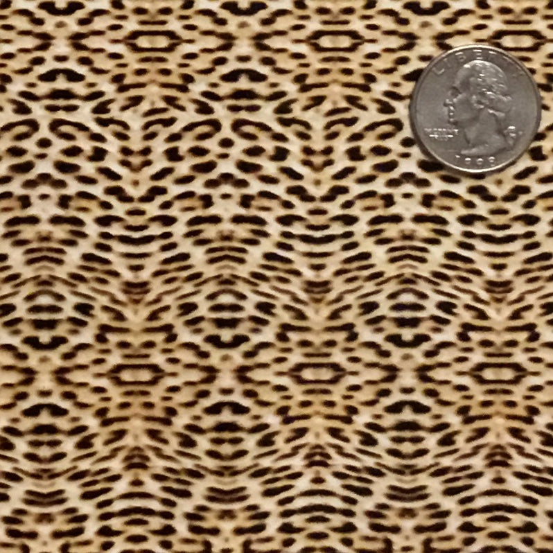 All-Star Deep V Bra- Chocolate Mini Cheetah Print
