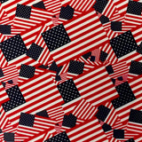 RED, WHITE, BLUE FLAG