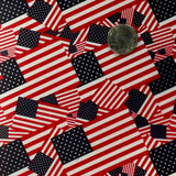 RED, WHITE, BLUE FLAG