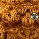 HONEY BLONDE BURL WOOD