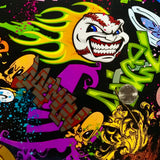 LARGE GRAFFITI STICKER BOMB
