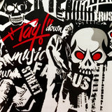 STREET GRAFFITI STICKER BOMB