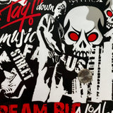 STREET GRAFFITI STICKER BOMB