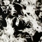 BLACK/CLEAR FLAMES