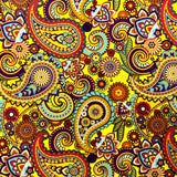 YELLOW PAISLEY