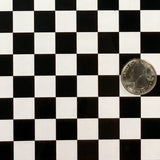 BLACK/CLEAR CHECKER BOARD