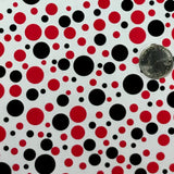 RED/BLACK POLKA DOTS