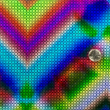 TYE DYE CARBON FIBER WEAVE