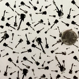 BLACK/CLEAR GUITARS