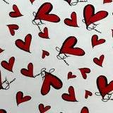 BLACK OUTLINE HEARTS