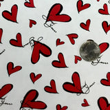 BLACK OUTLINE HEARTS