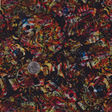 METALLIC AMERICAN LIVE FREE SKULLS