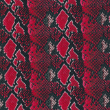 RED & BLACK SNAKE SKIN