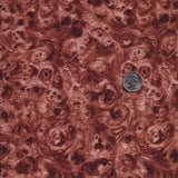 REDDISH BROWN BURLWOOD