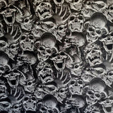 KIWI TERRY DEMENTED SKULLS BLACK AND CLEAR - EXCLUSIVE