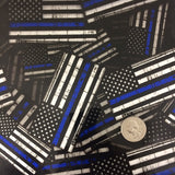 LARGE THIN BLUE LINE POLICE FLAGS - EXCLUSIVE