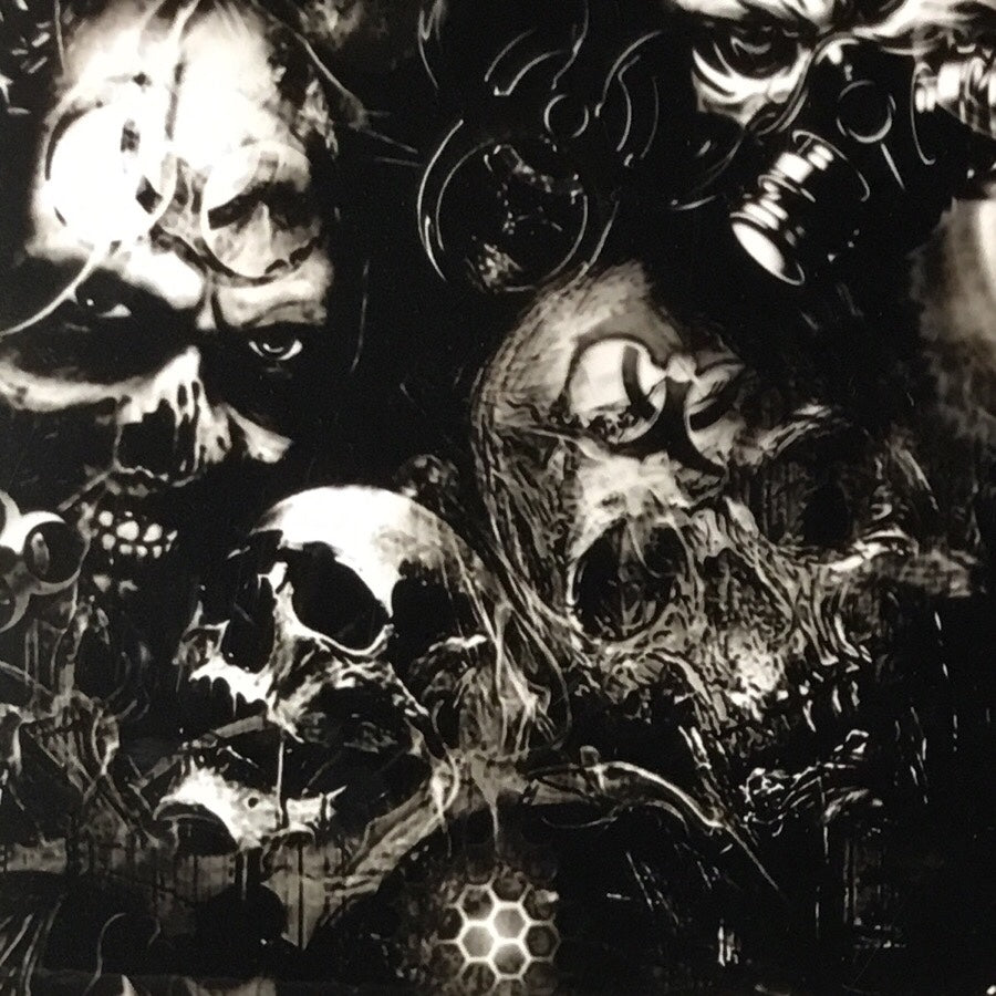 BIO DEATH SKULLS - EXCLUSIVE PATTERN HYDROGRAPHIC FILM – Dip Pros