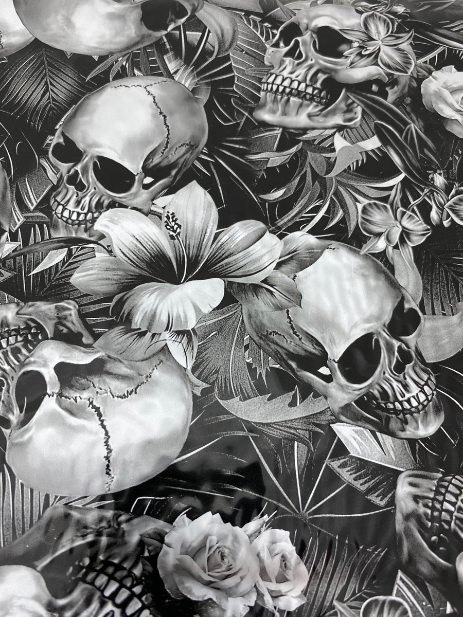 THE SKULL DISK DAMNGOOD!! × NATURE TONES HYDROGRAPHIC FILM f skulls – Dip Pros