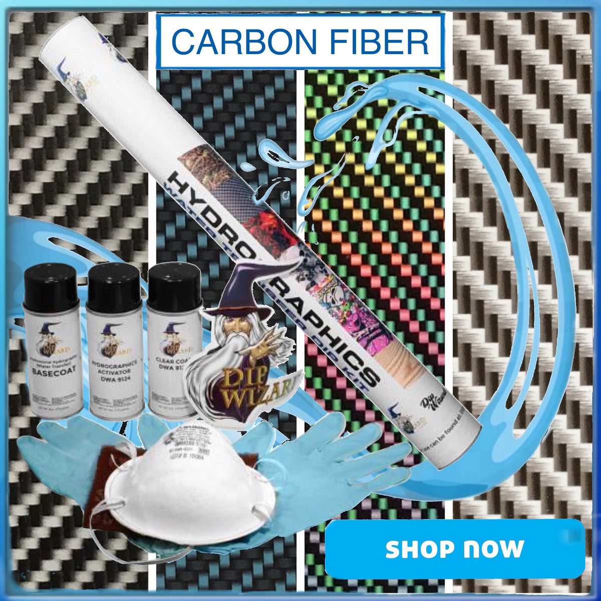 DIP WIZARD CARBON FIBER DIP KITS Dip Pros